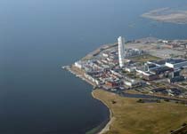 Turning Torso from above, Malmö